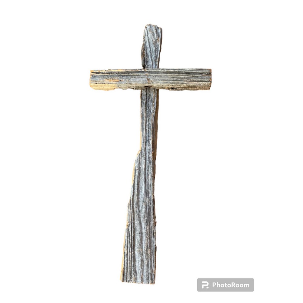 Rustic barn wood cross - Picture 2 of 2